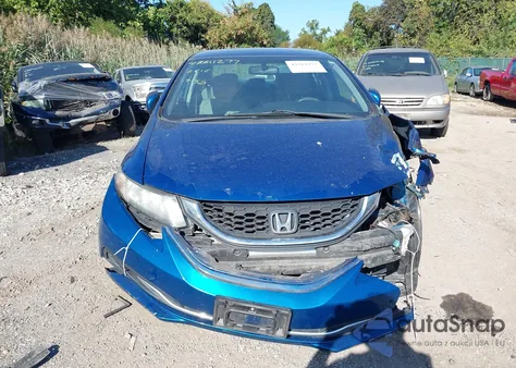 2015 Honda Civic Lx из США, поврежденный, VIN 19XFB2F52FE240783